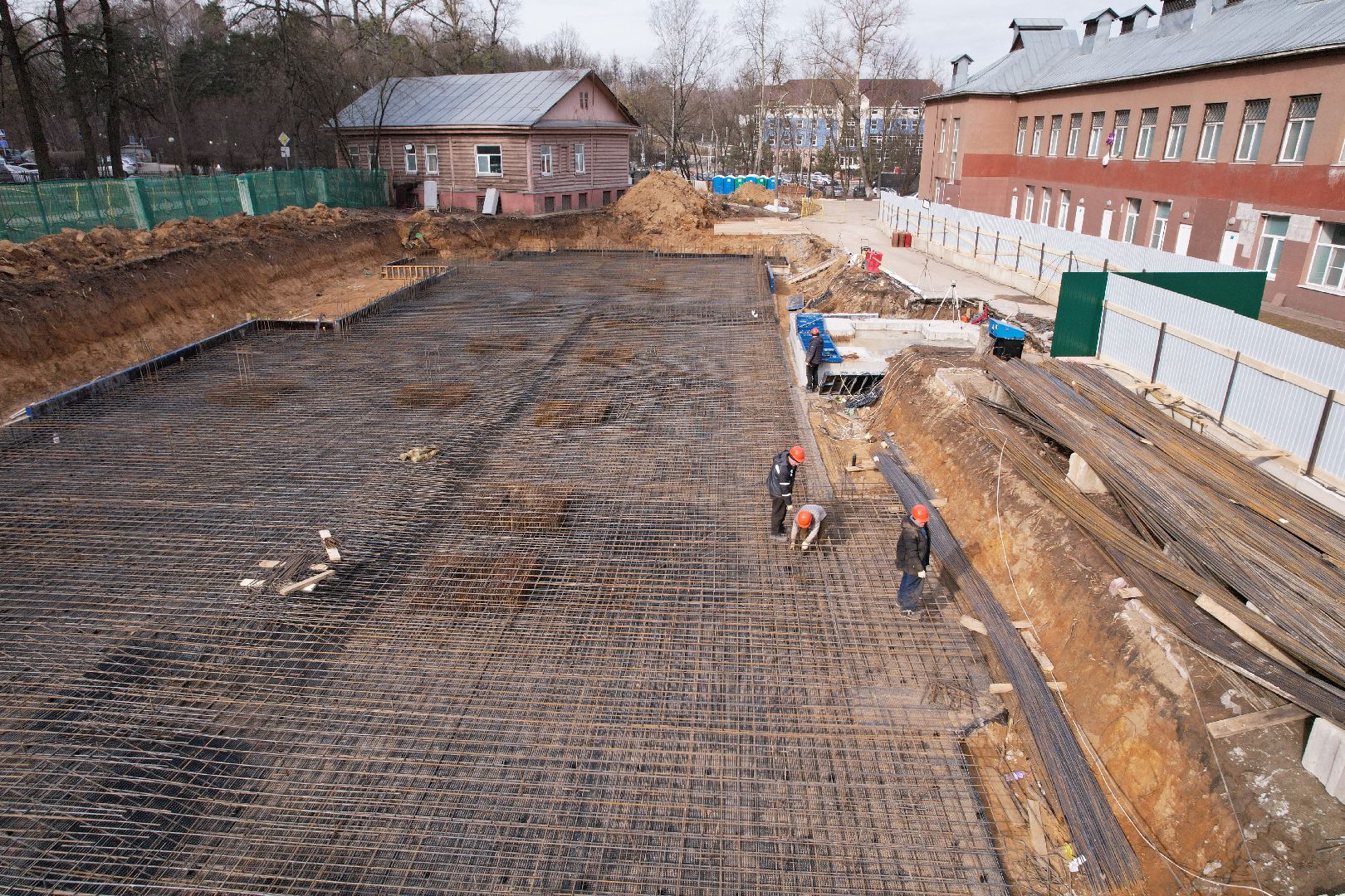 видео с коптера, красногорск, психоневрологический диспансер,