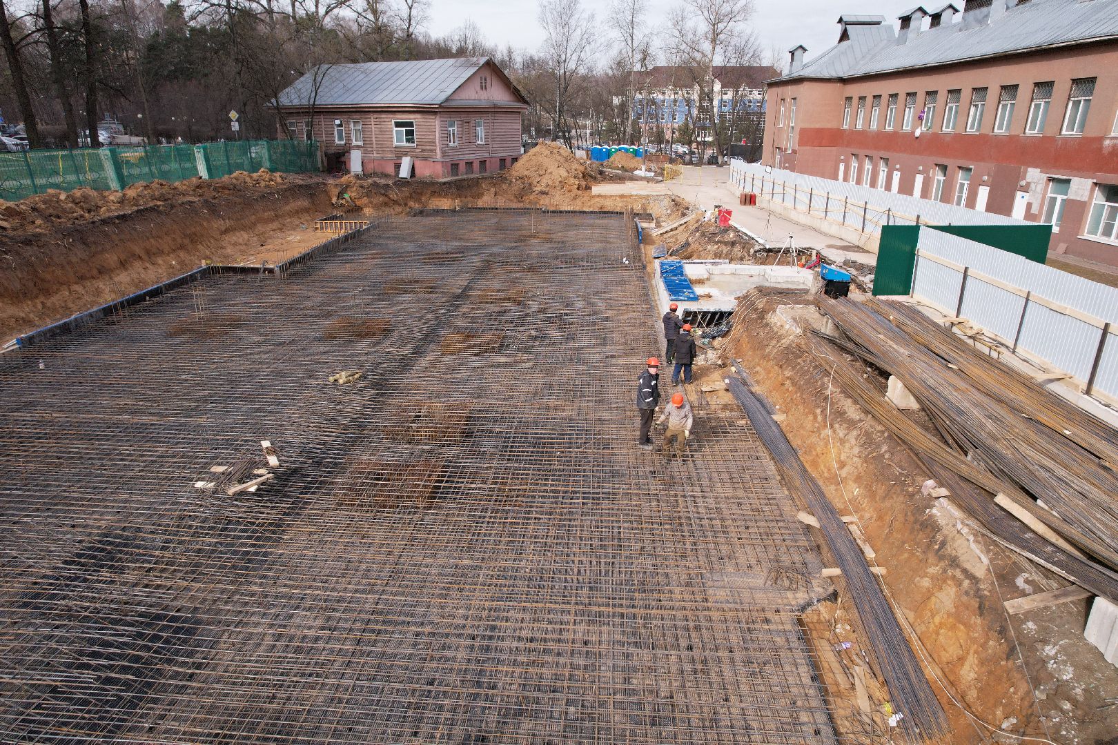 видео с коптера, красногорск, психоневрологический диспансер,