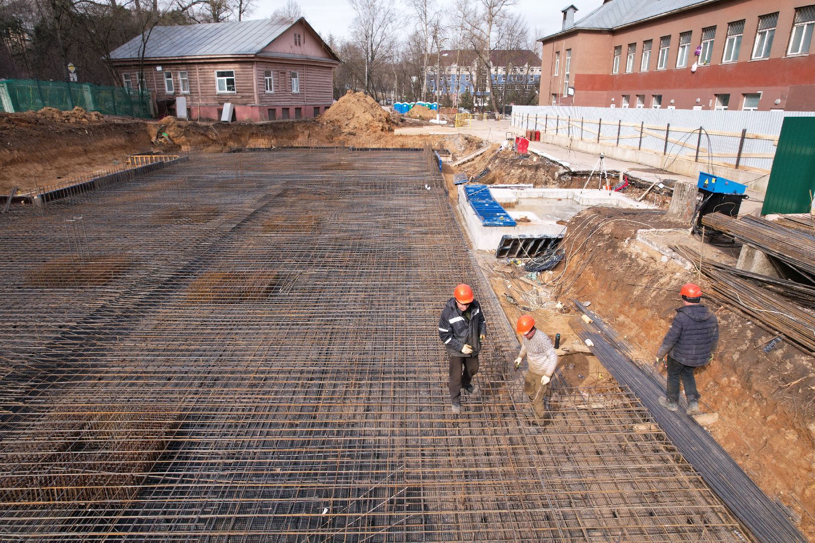 видео с коптера, красногорск, психоневрологический диспансер,