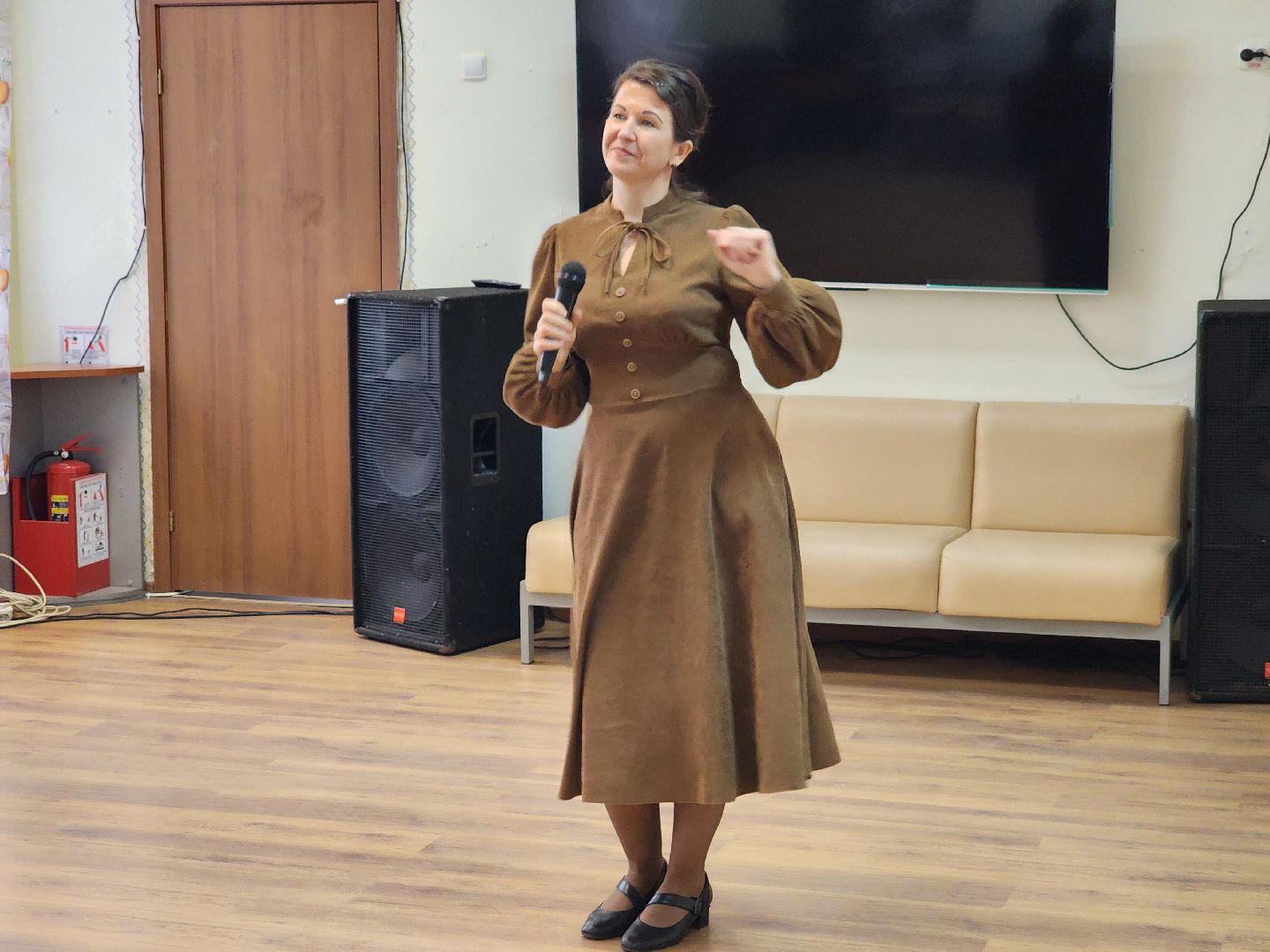 хор, керва, шатурский округ, кервский дом культуры, хор полюшка,