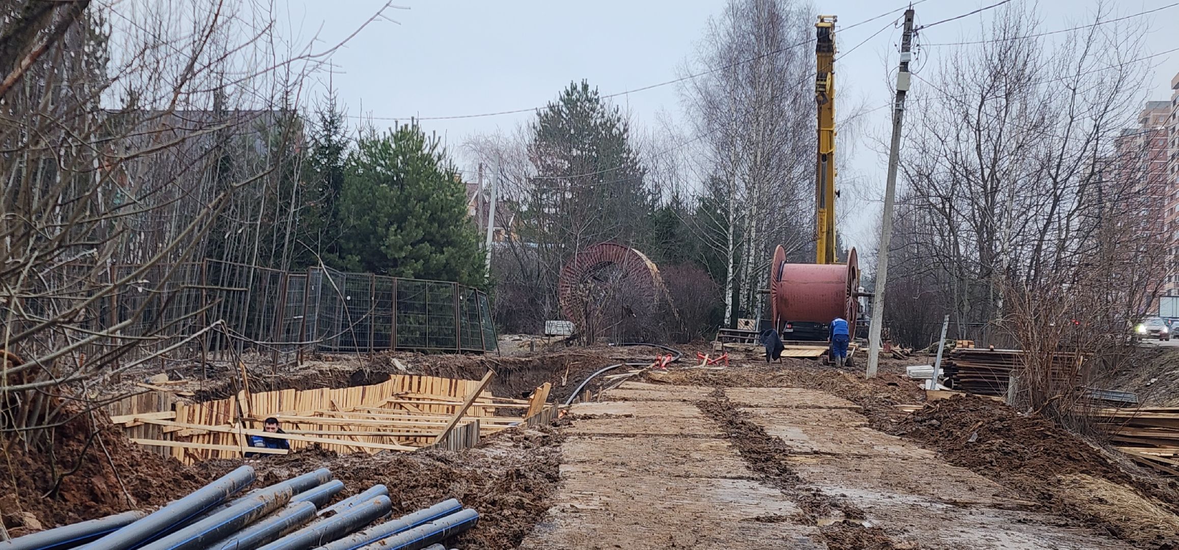 Благоустройство, Электричество, Звенигород,