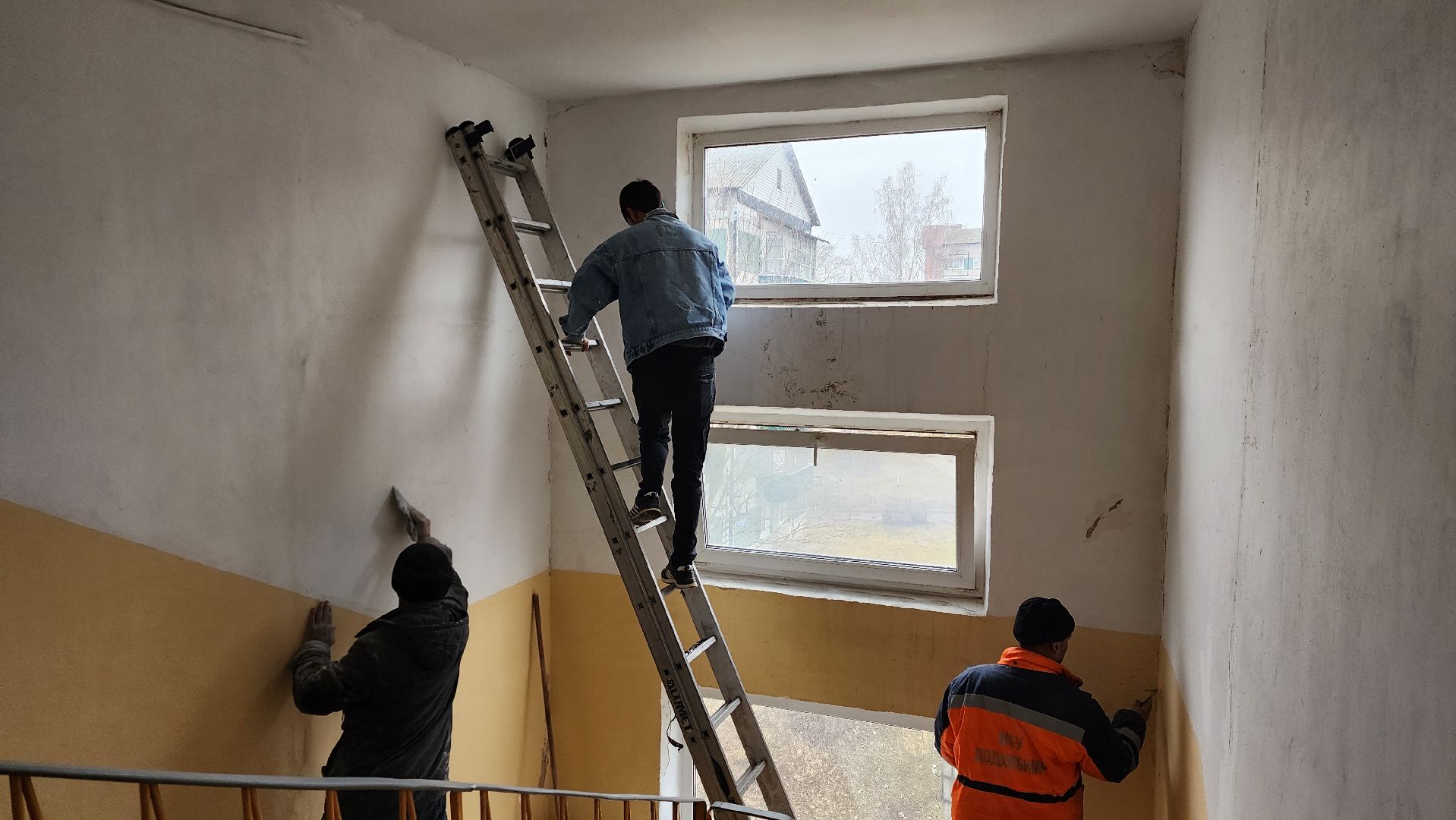 истра, жкх, ремонт подъезда,