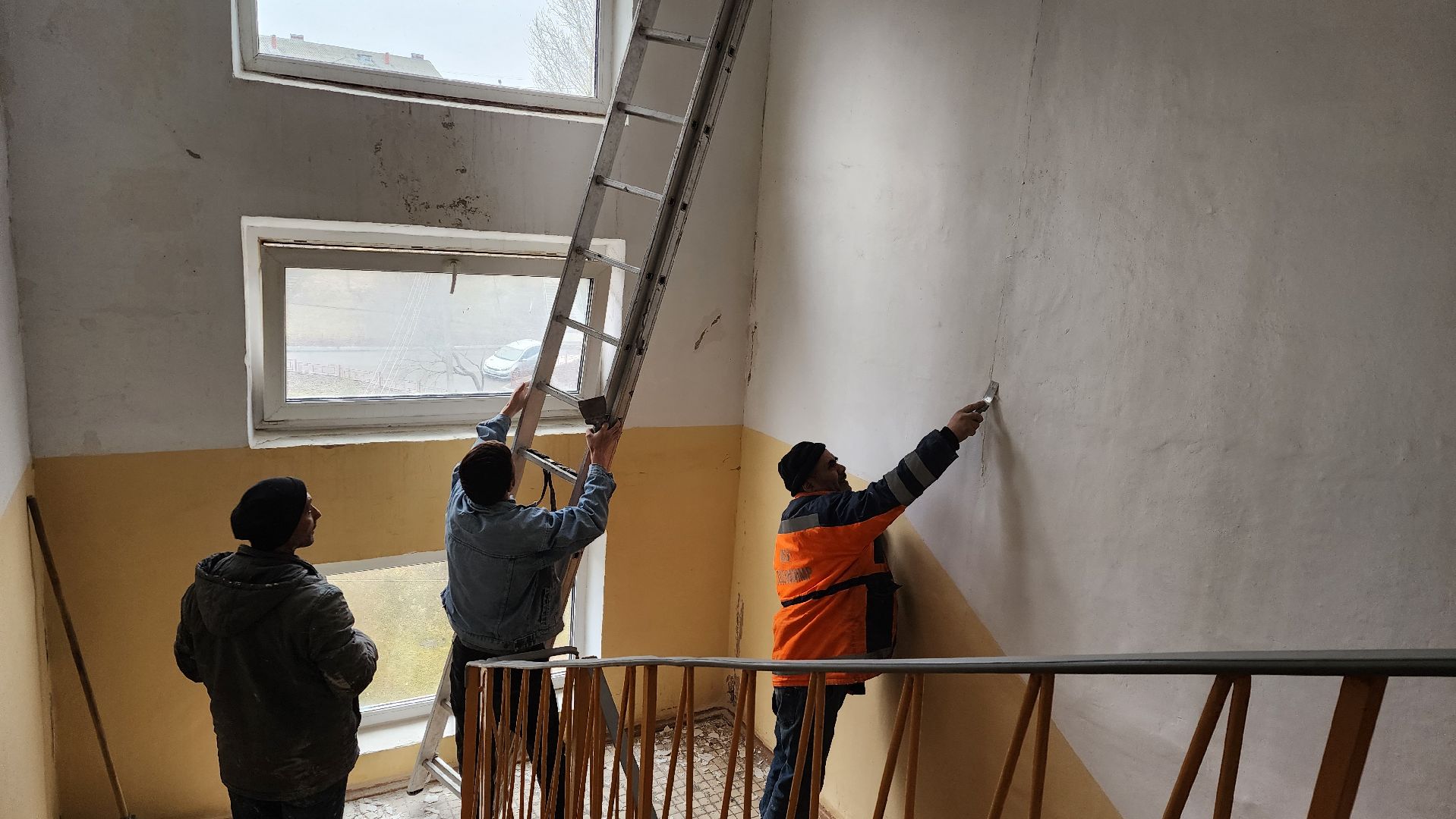 истра, жкх, ремонт подъезда,