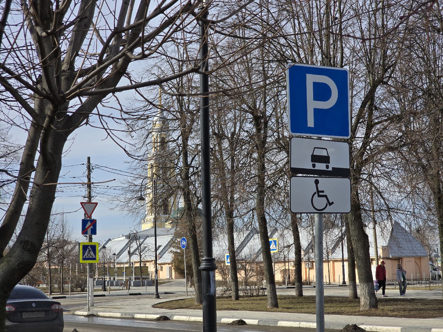 Коломна, платные парковки, вертикалки,