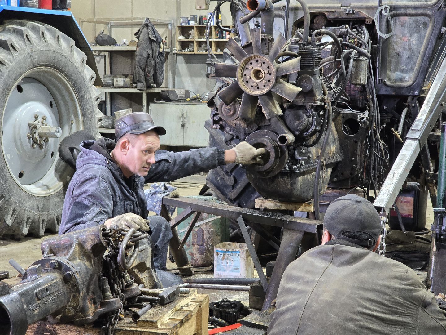 Коломна, подготовка к посевной, сельскохозяйственное предприятие,