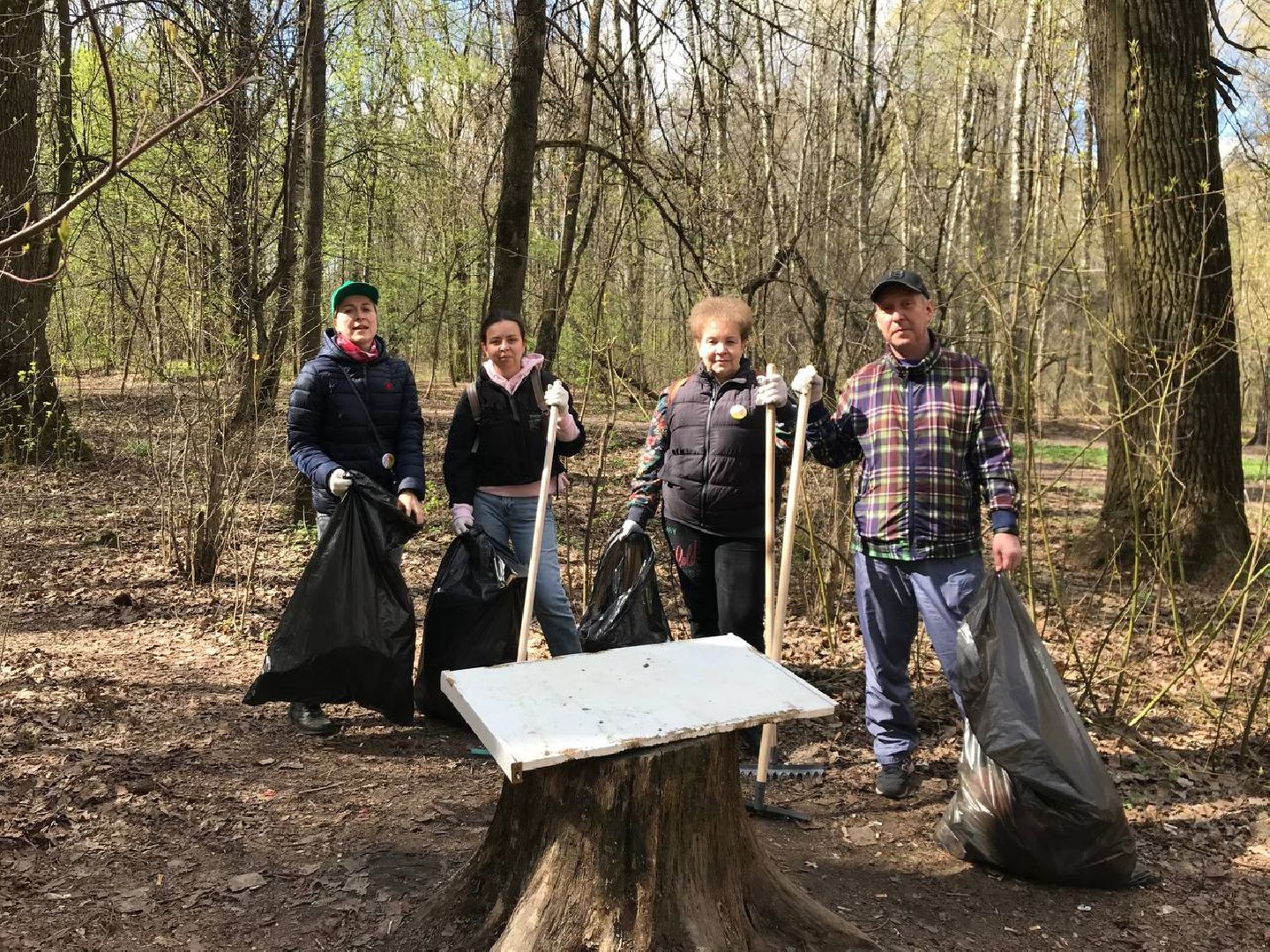 Химки, Левобережный, субботник, уборка, благоустройство