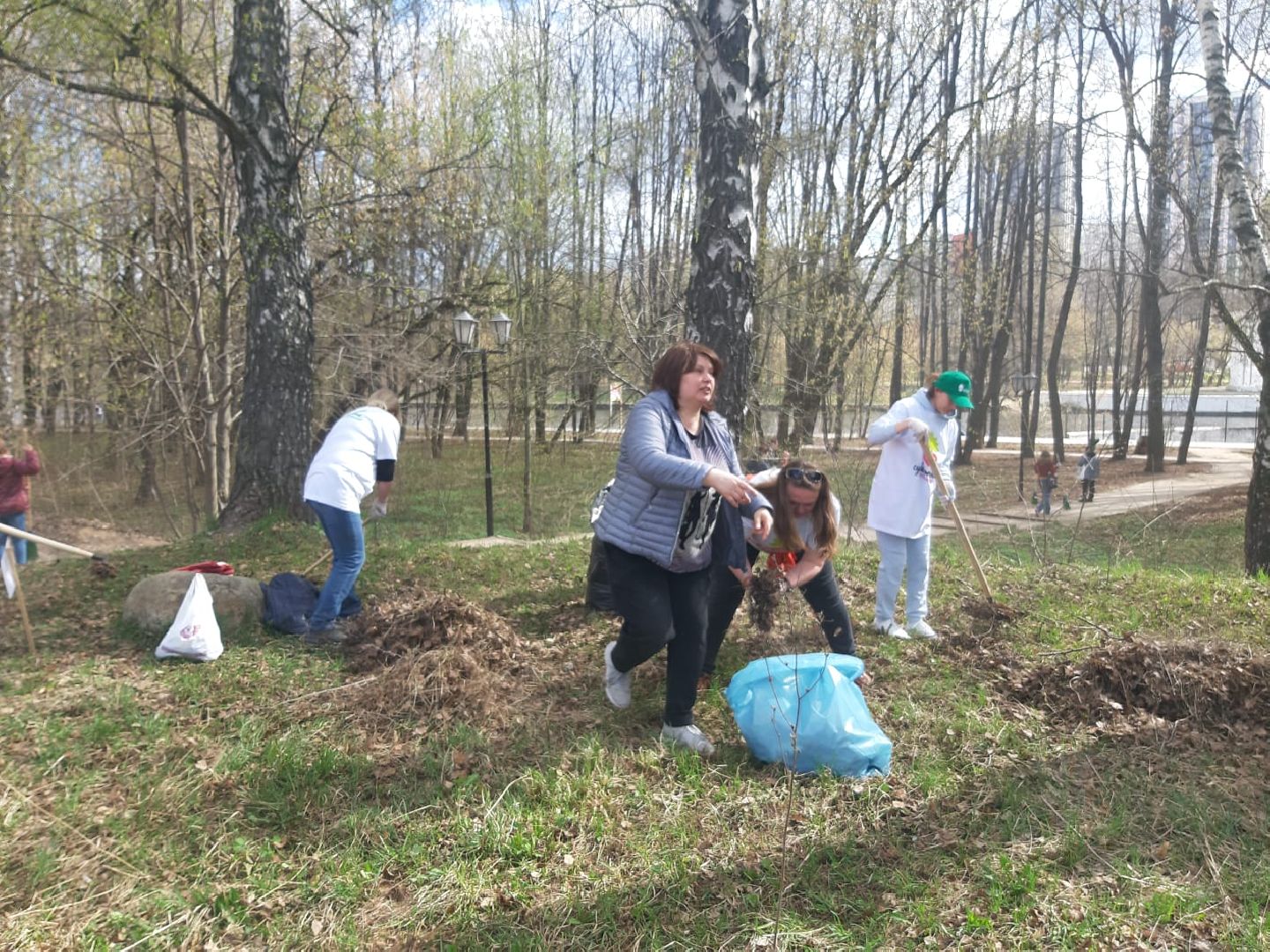 Химки, Два Берега, субботник, благоустройство, уборка