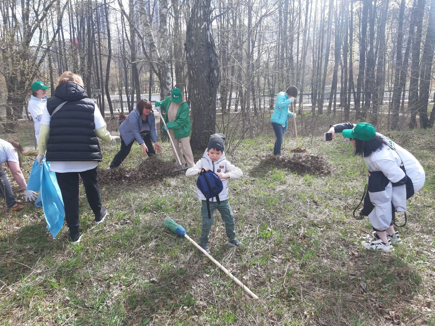 Химки, Два Берега, субботник, благоустройство, уборка