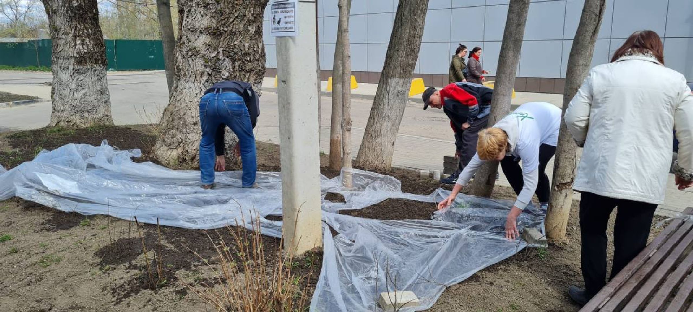 Химки, Подрезково, субботник, благоустройство, уборка