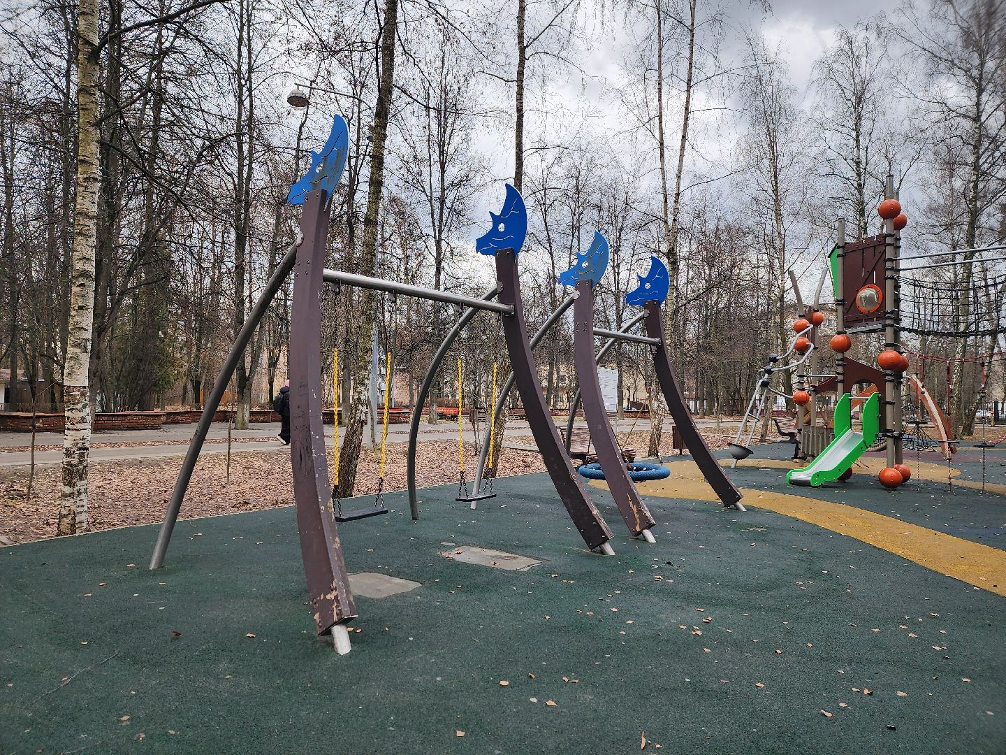 королёв, ремонт, дети, качели,