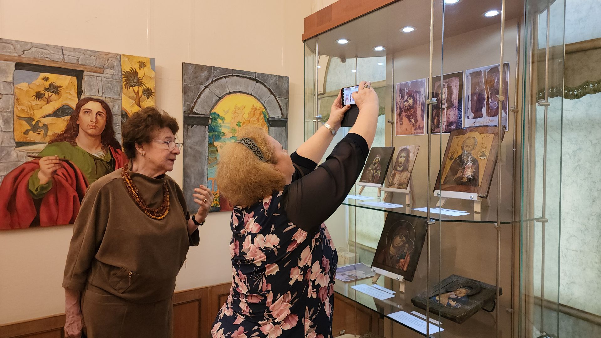 кашира, культура, выставка картин, иконопись, музей, живопись,