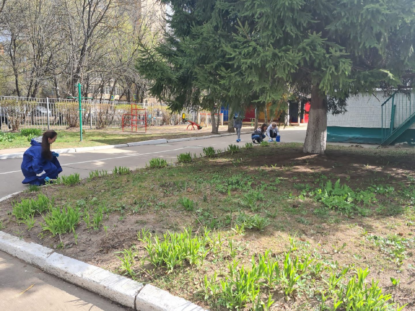 Химки, Школа равных возможностей, субботник, благоустройство, уборка