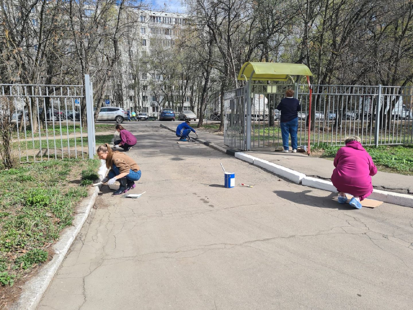 Химки, Школа равных возможностей, субботник, благоустройство, уборка