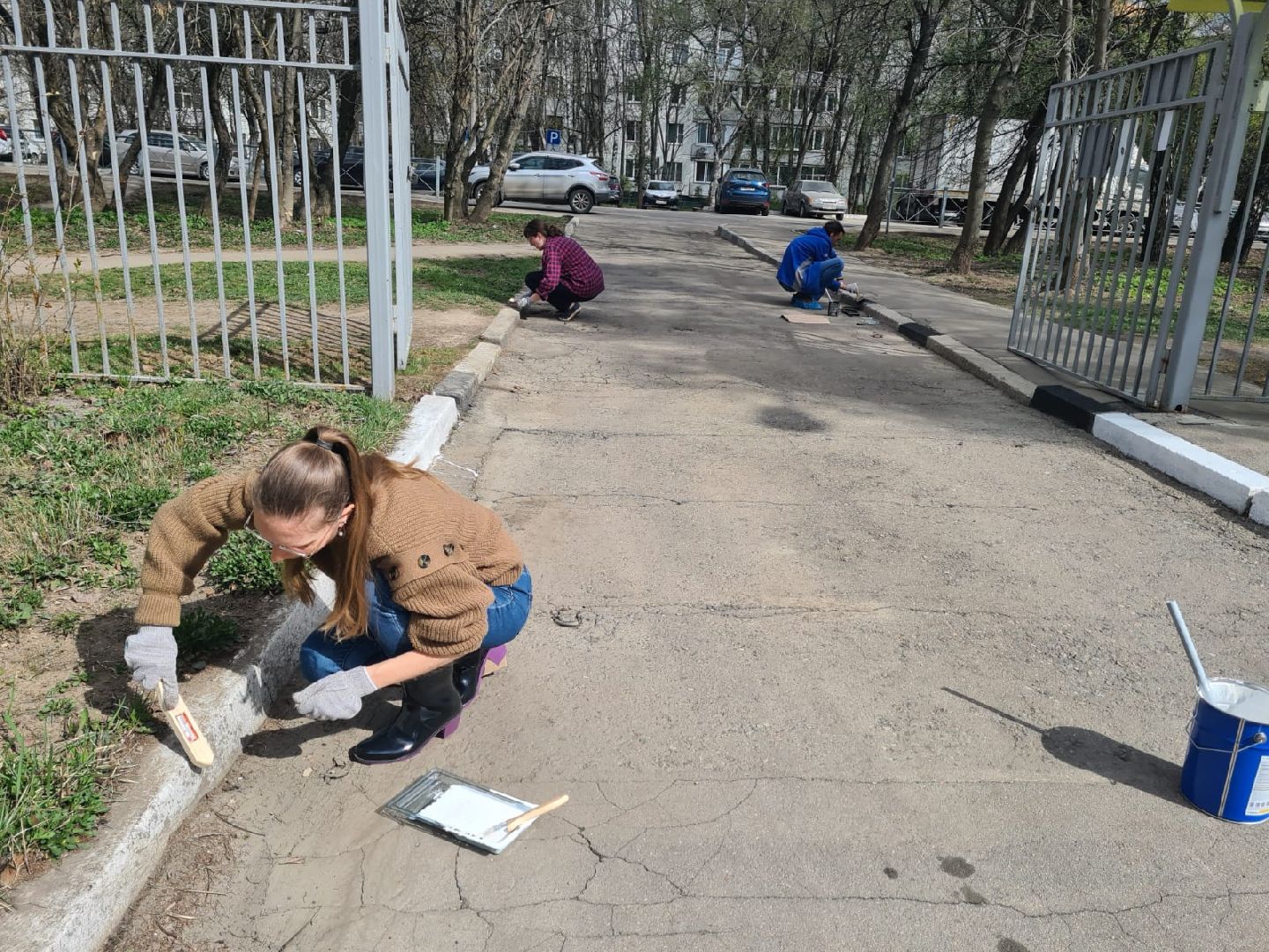 Химки, Школа равных возможностей, субботник, благоустройство, уборка