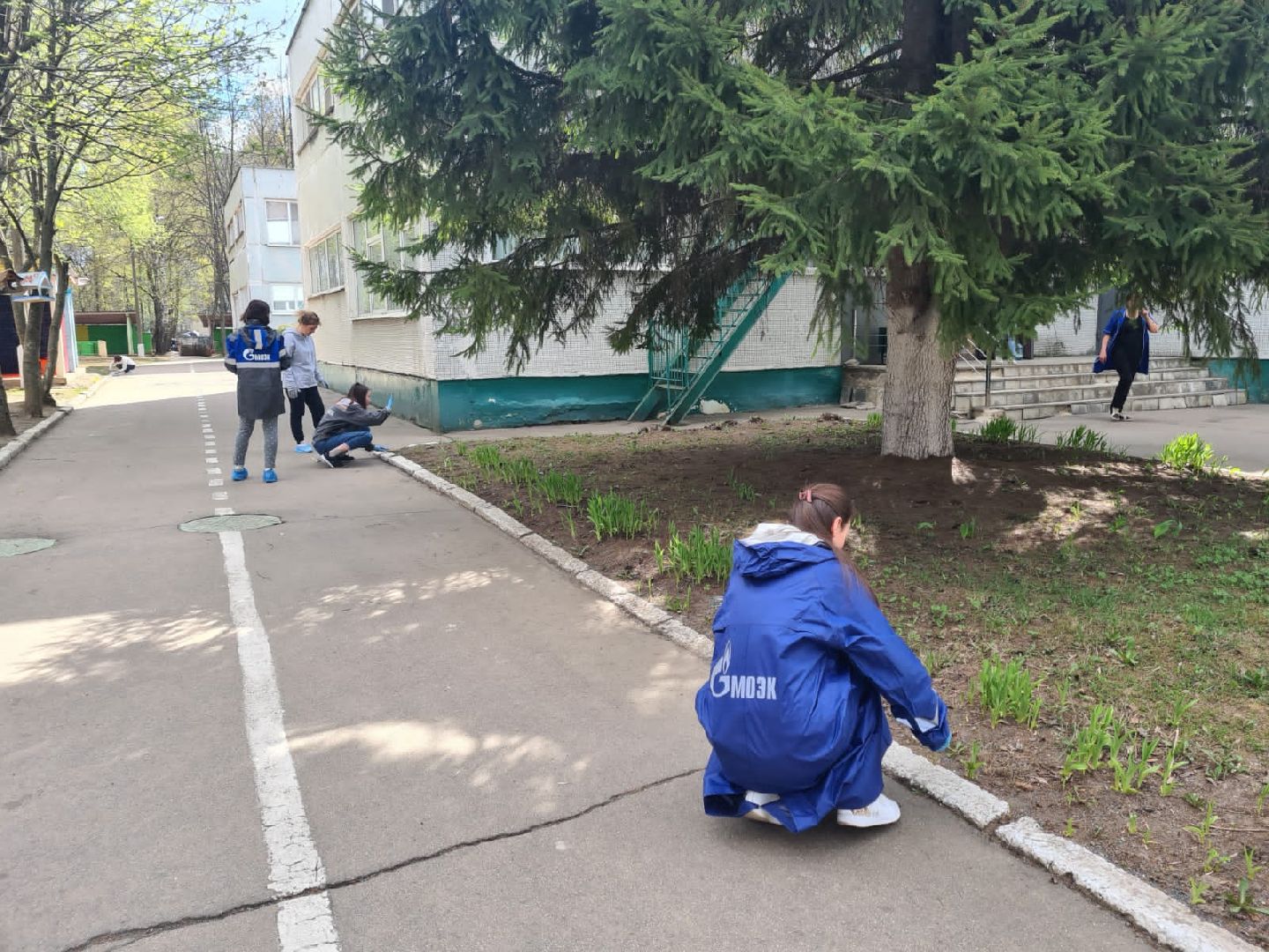 Химки, Школа равных возможностей, субботник, благоустройство, уборка