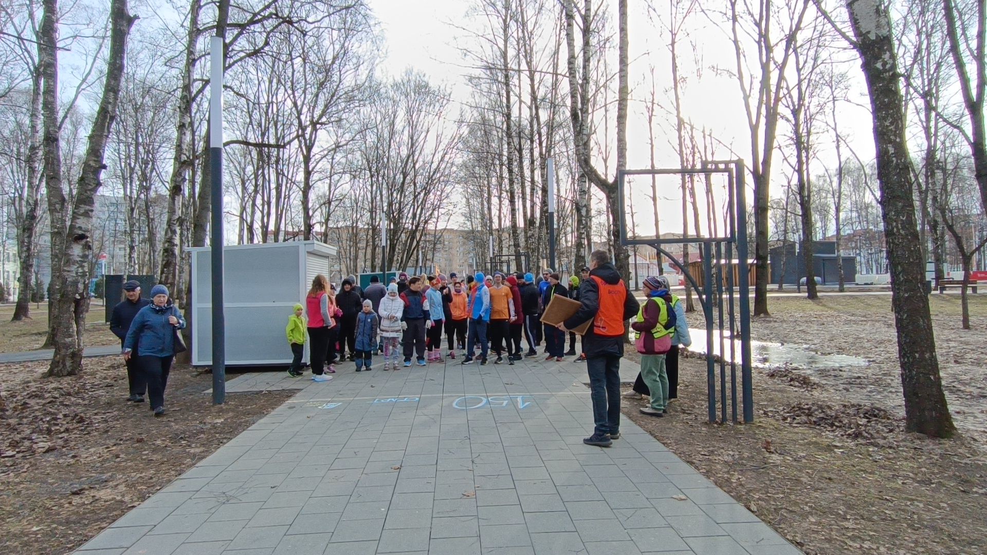 бег, 5 верст, лобня, парк,