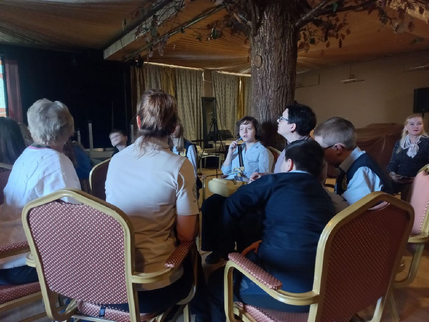 сергиев посад, театральный ковчег в дубраве, за кулисами театра, гимназия 5,