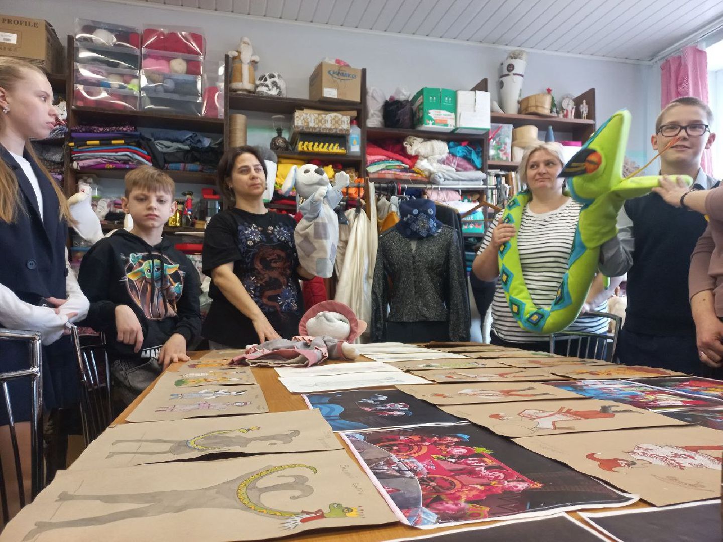 сергиев посад, театральный ковчег в дубраве, за кулисами театра, гимназия 5,