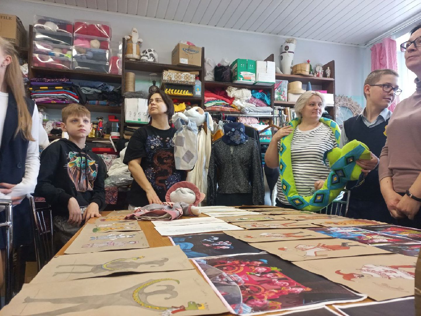 сергиев посад, театральный ковчег в дубраве, за кулисами театра, гимназия 5,