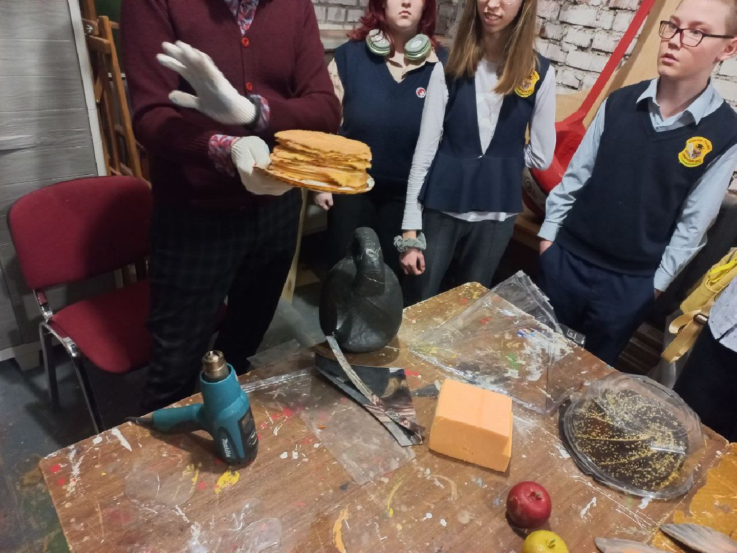 сергиев посад, театральный ковчег в дубраве, за кулисами театра, гимназия 5,