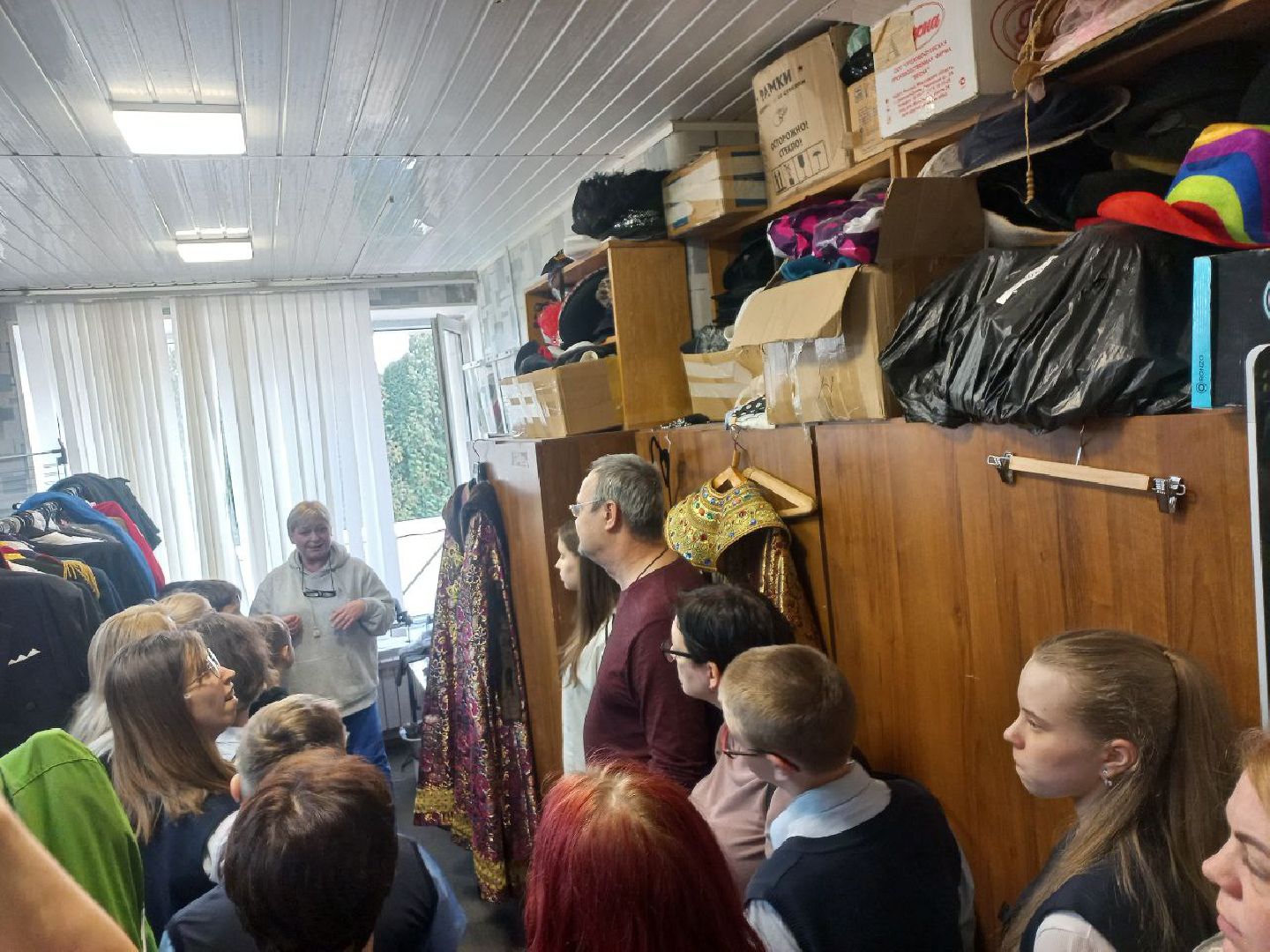 сергиев посад, театральный ковчег в дубраве, за кулисами театра, гимназия 5,