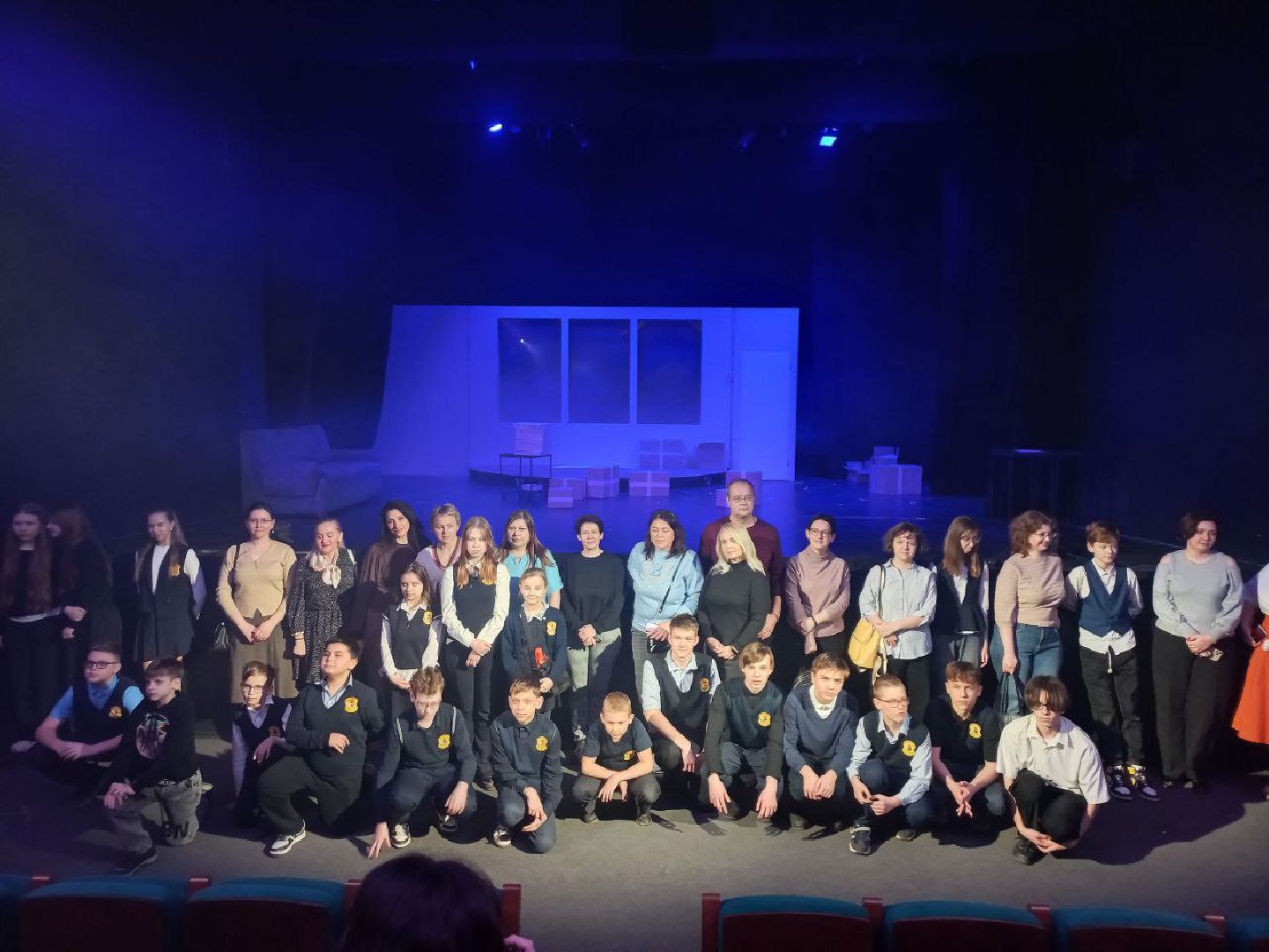 сергиев посад, театральный ковчег в дубраве, за кулисами театра, гимназия 5,