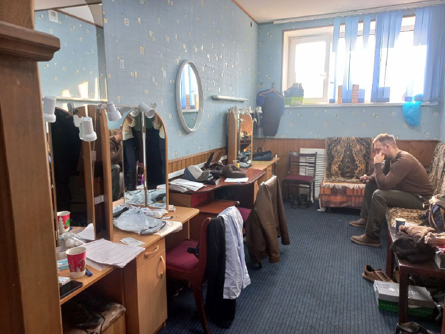 сергиев посад, театральный ковчег в дубраве, за кулисами театра, гимназия 5,