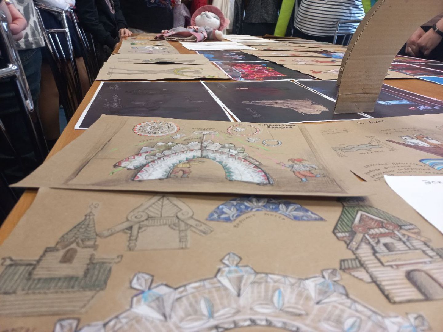 сергиев посад, театральный ковчег в дубраве, за кулисами театра, гимназия 5,