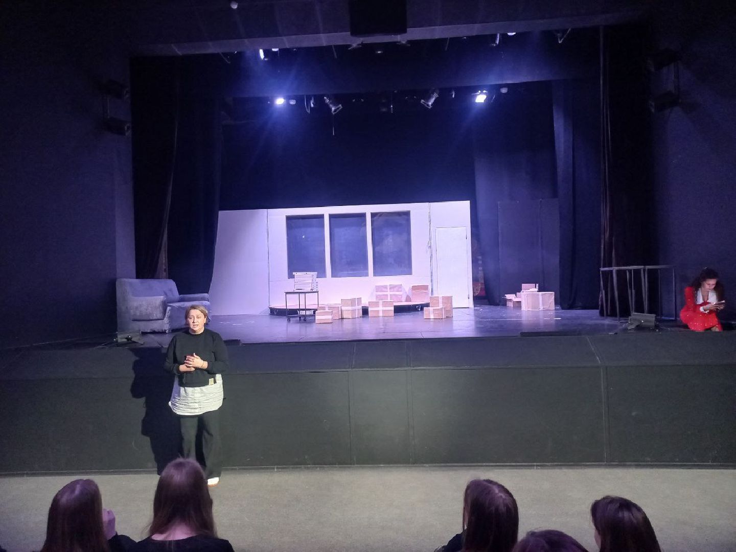 сергиев посад, театральный ковчег в дубраве, за кулисами театра, гимназия 5,