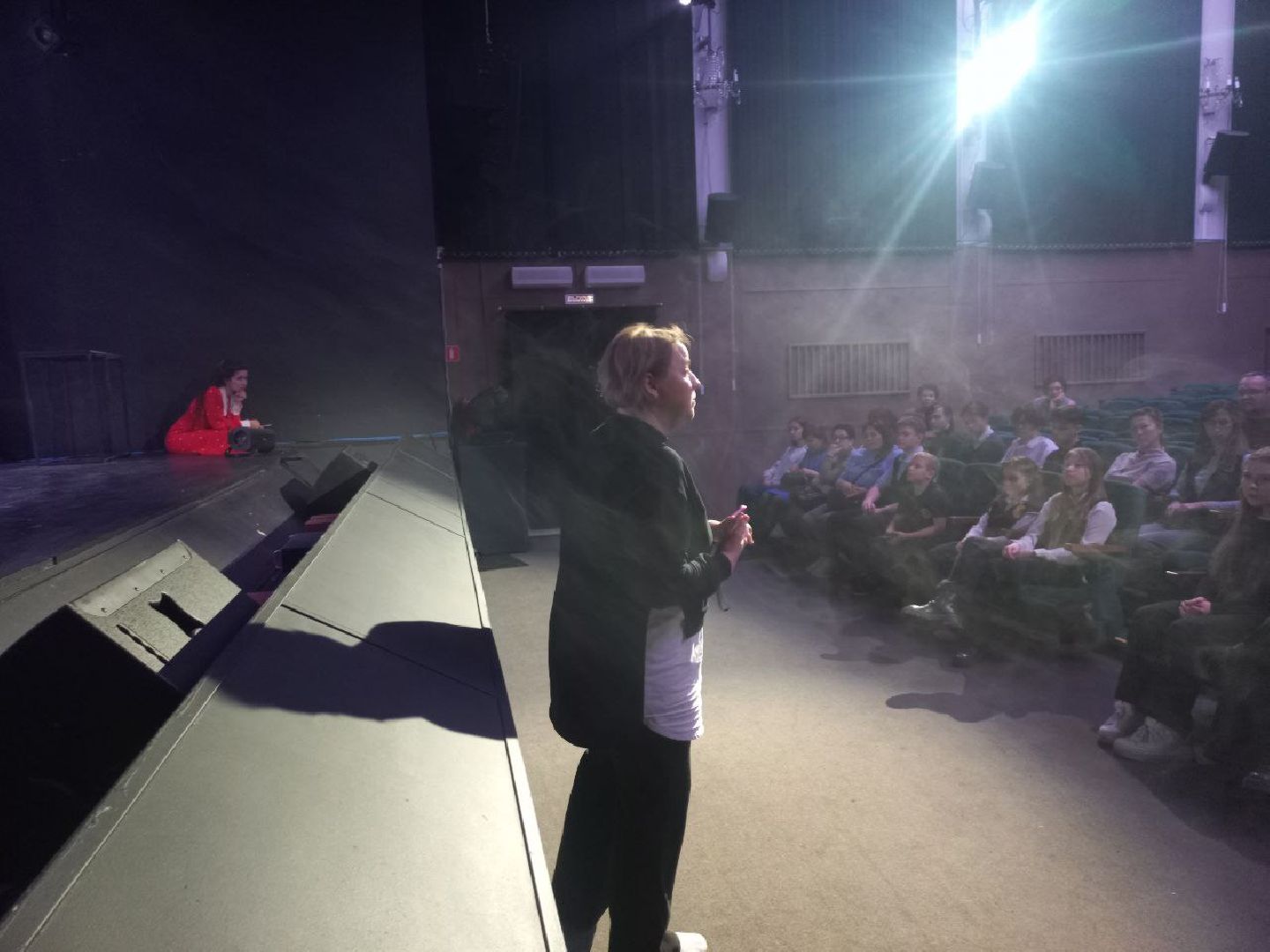 сергиев посад, театральный ковчег в дубраве, за кулисами театра, гимназия 5,