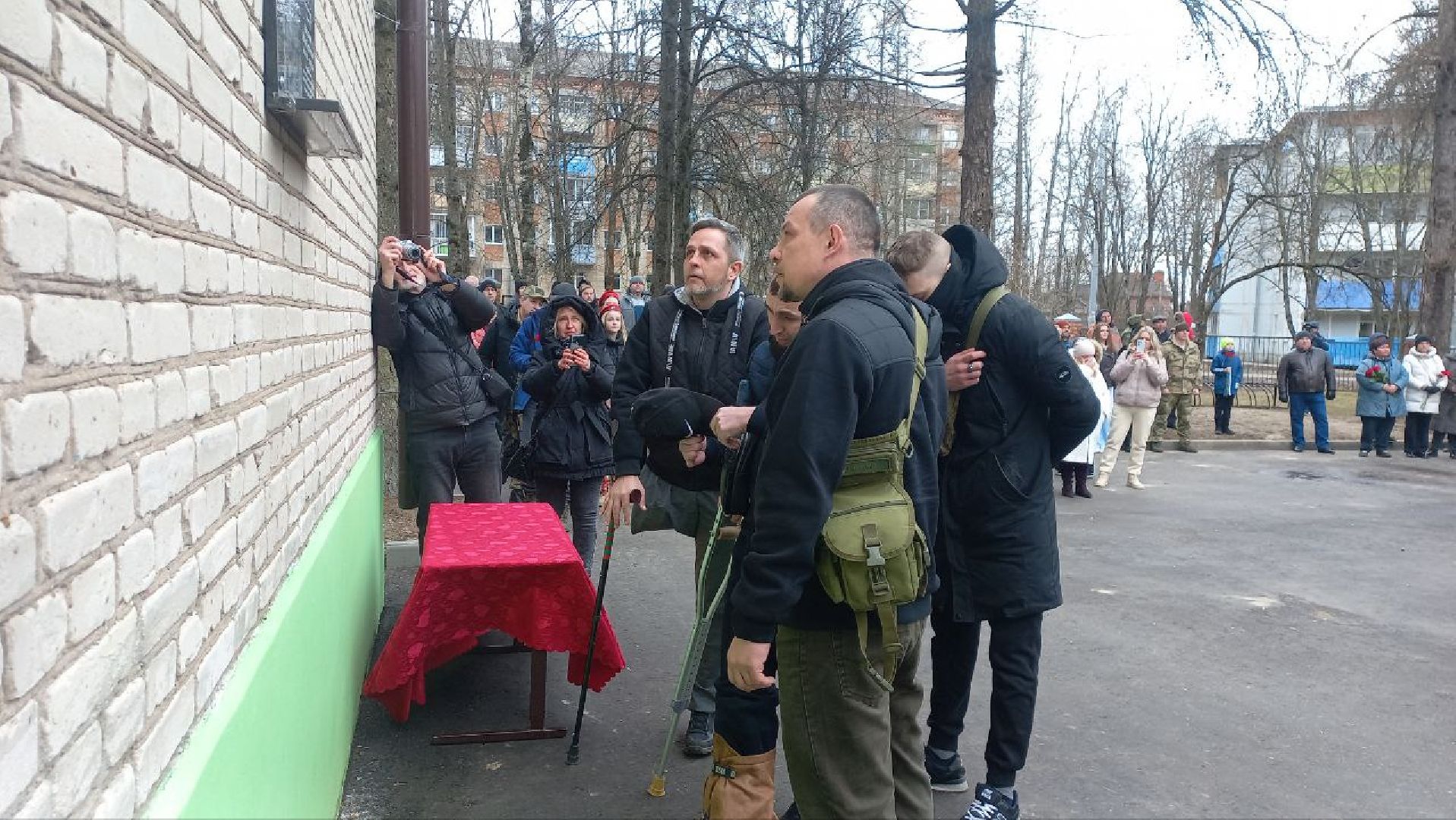 сергиев посад, гимназия 5, школа 29, герой сво, мемориальная доска, боевое братство,