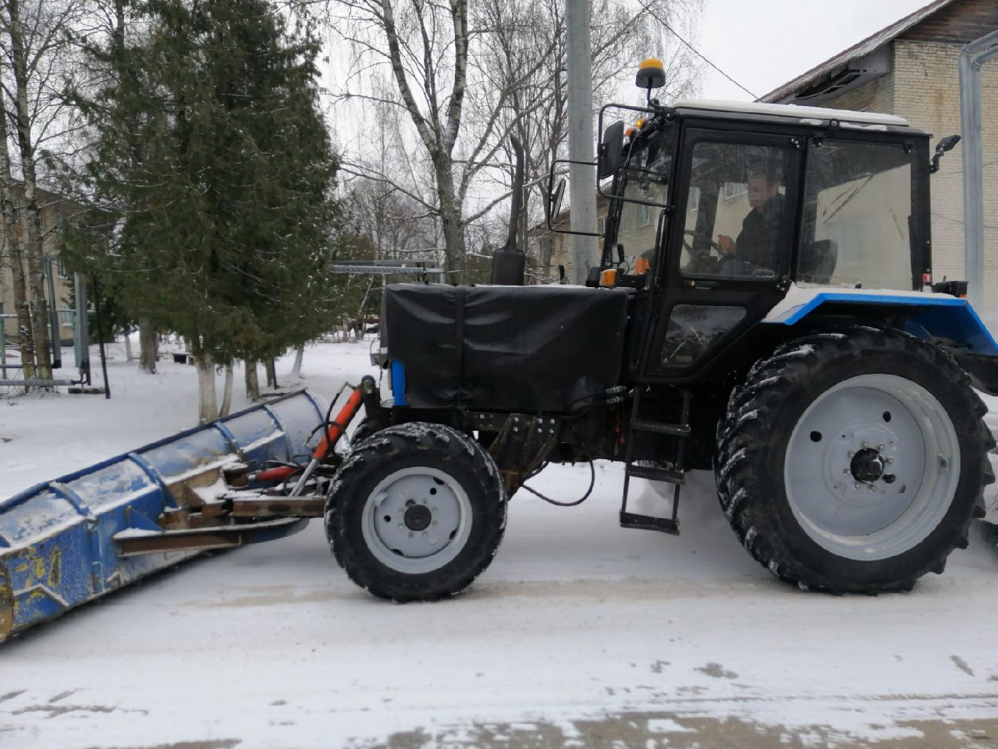жкх, благоуйстройство, городской округ восход, снегопад, очистка снега,