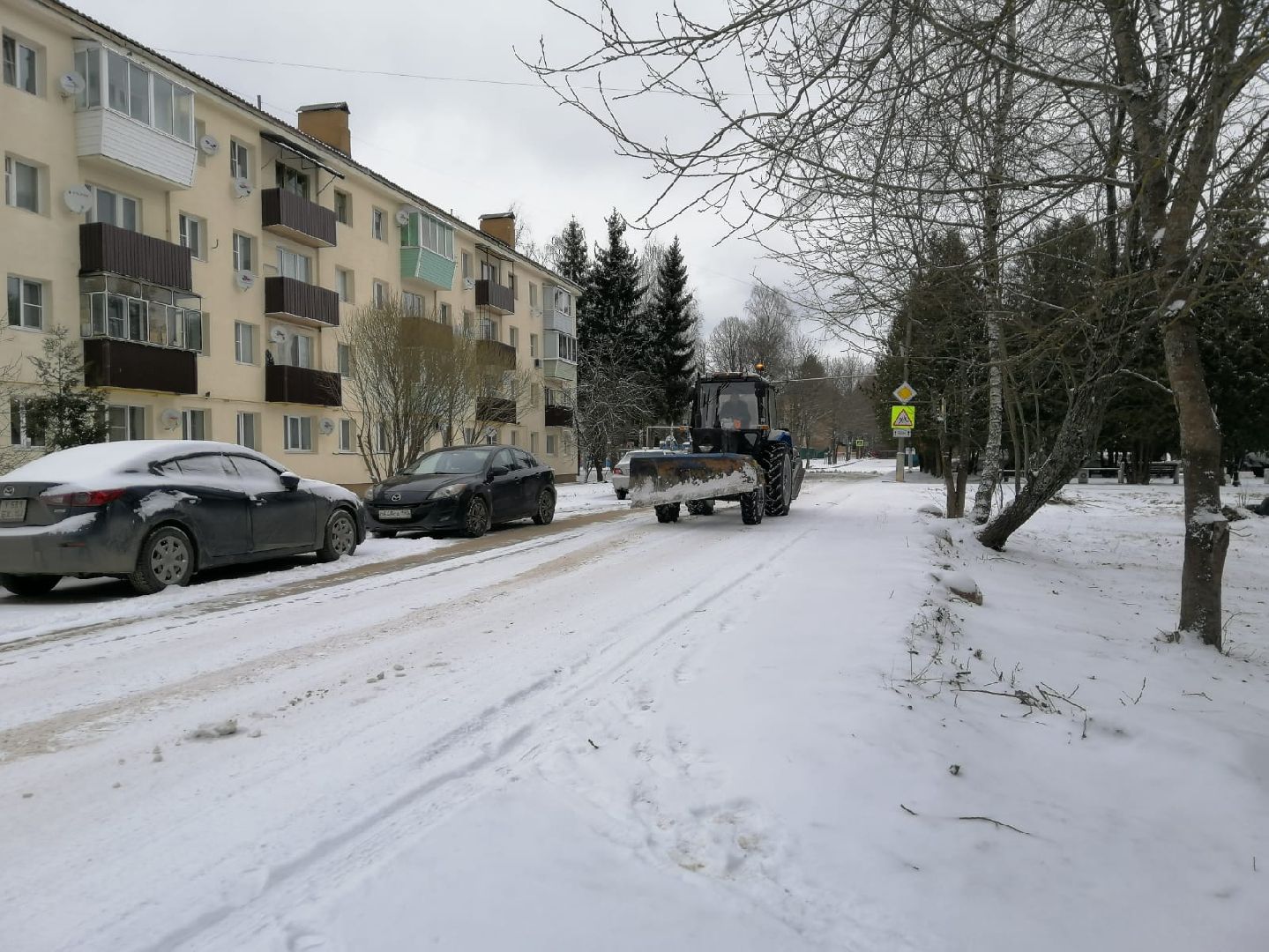 жкх, благоуйстройство, городской округ восход, снегопад, очистка снега,