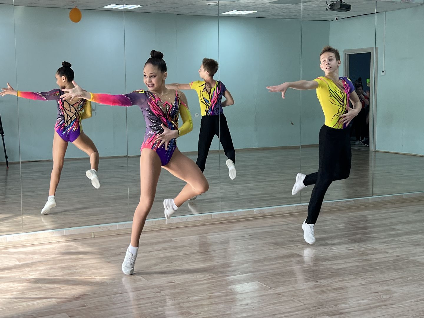 Химки, спорт клуб Аэромикс, спорт, аэробика, дети, спортсмены