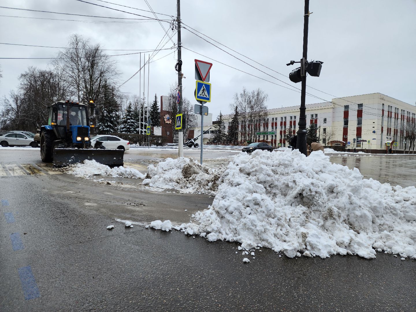 Ногинск, Жкх, Снегопад, Коммунальная служба, Уборка снега,