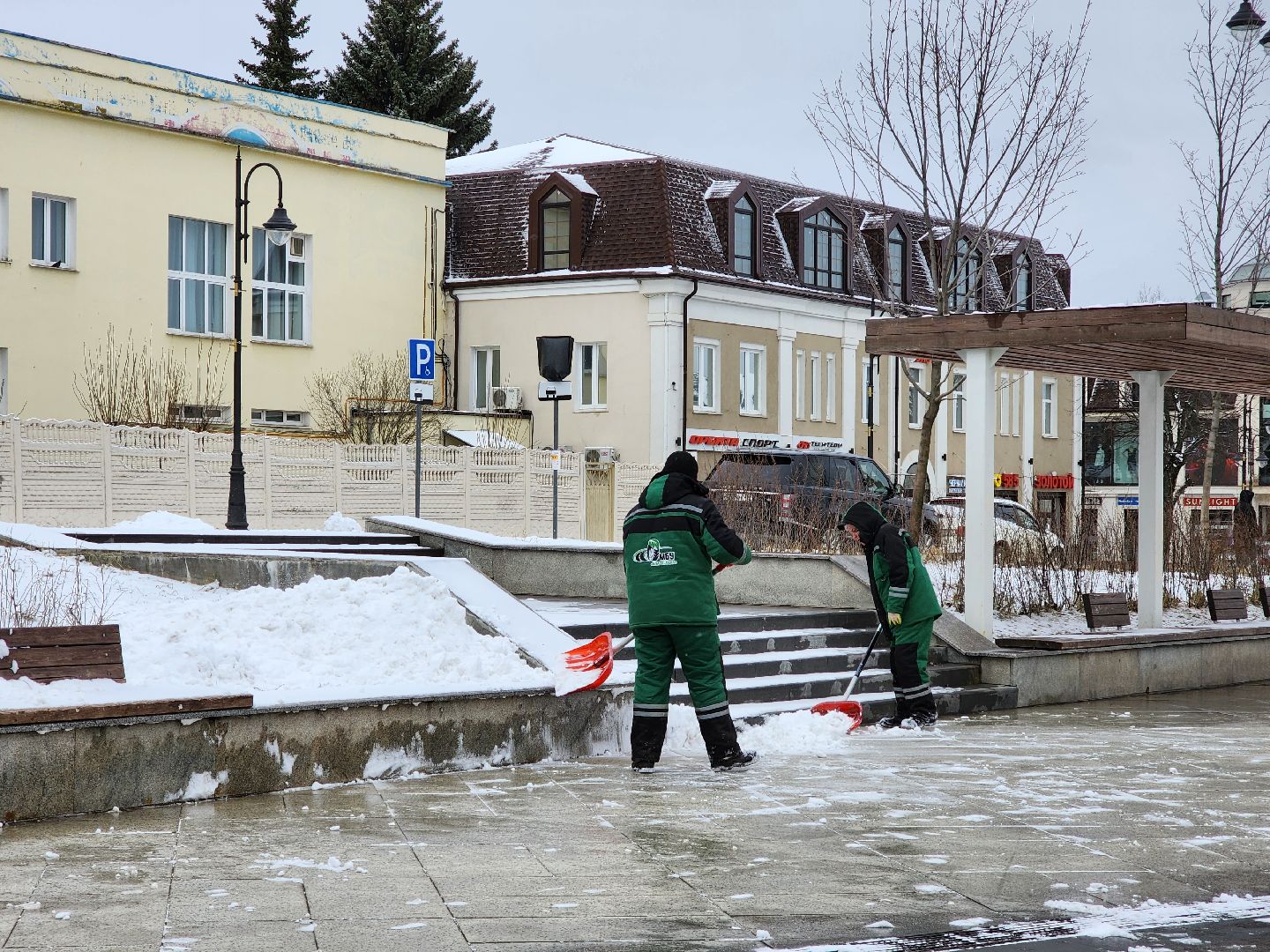 Ногинск, Жкх, Снегопад, Коммунальная служба, Уборка снега,