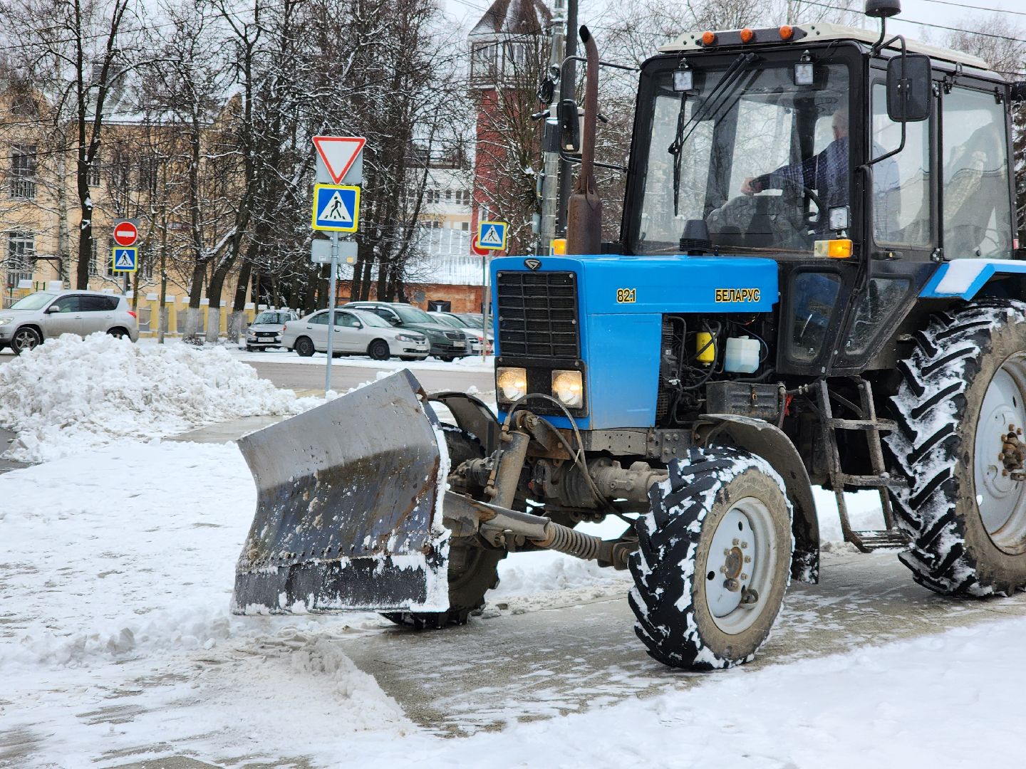 Ногинск, Жкх, Снегопад, Коммунальная служба, Уборка снега,