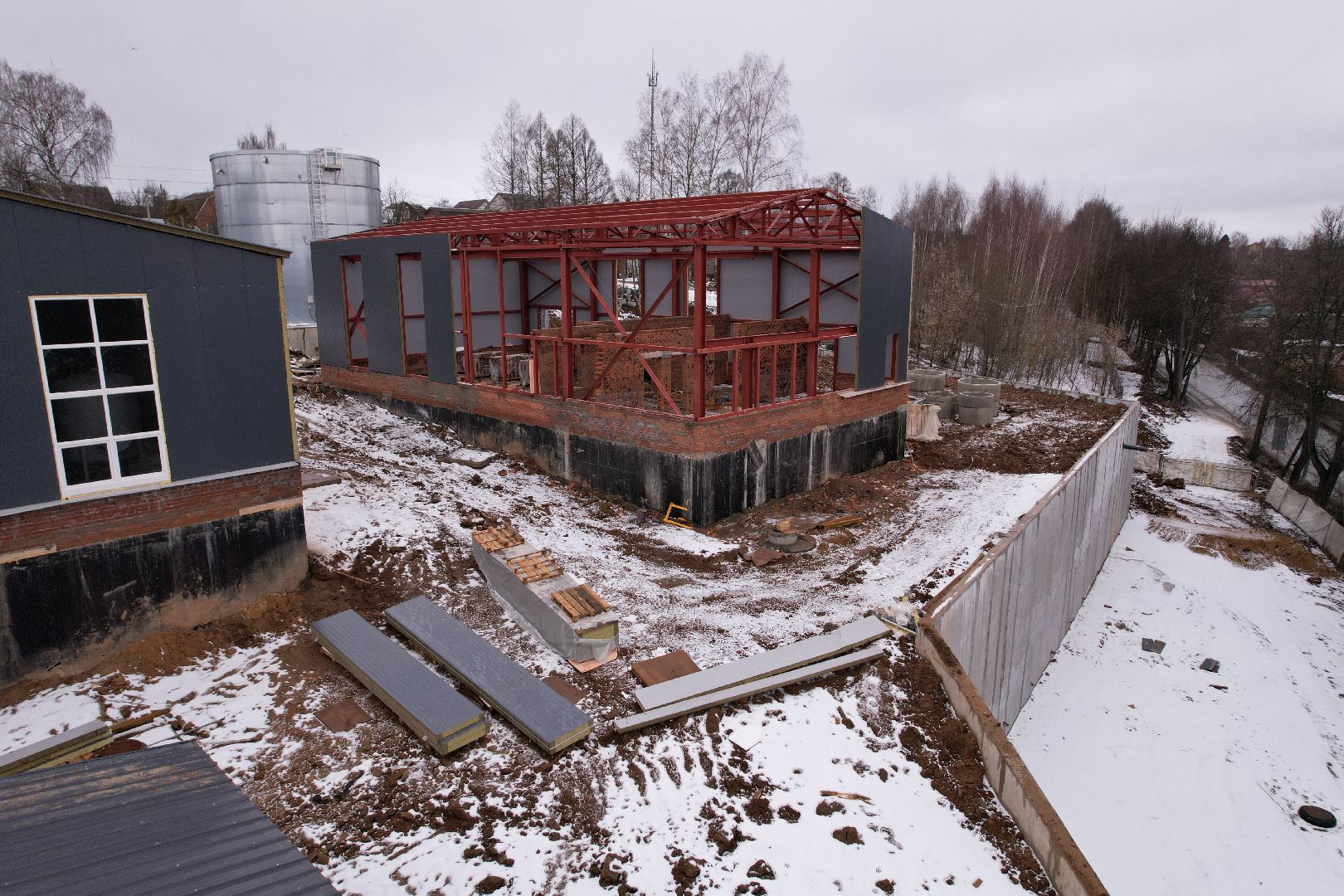 видео с коптера, яхрома взу,