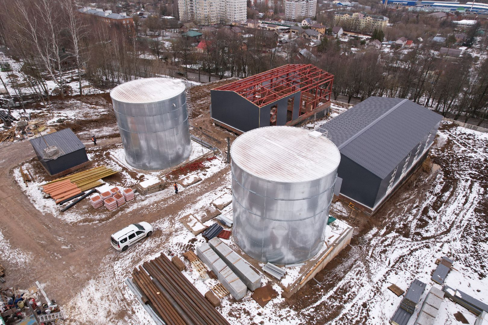 видео с коптера, яхрома взу,