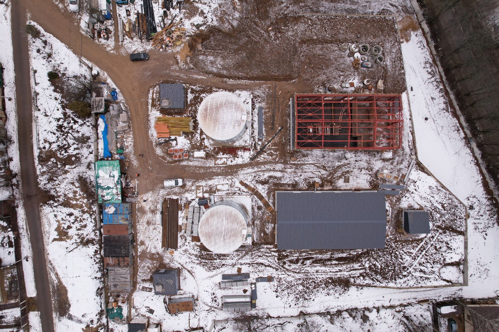 видео с коптера, яхрома взу,