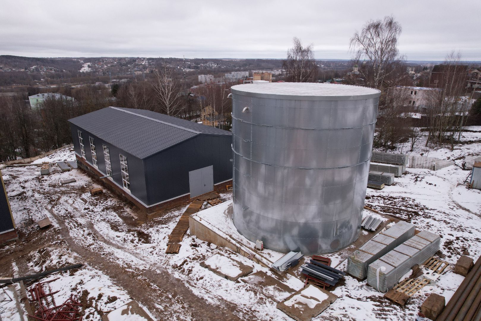 видео с коптера, яхрома взу,