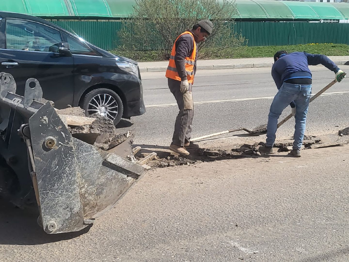 Химки, дорога, улица 9 мая, ремонт дорог, ямочный ремонт, благоустройство