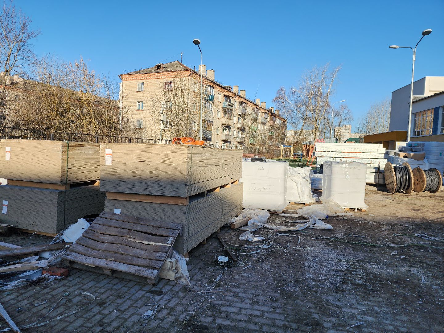 серпухов, подмосковье, капремонт школы,