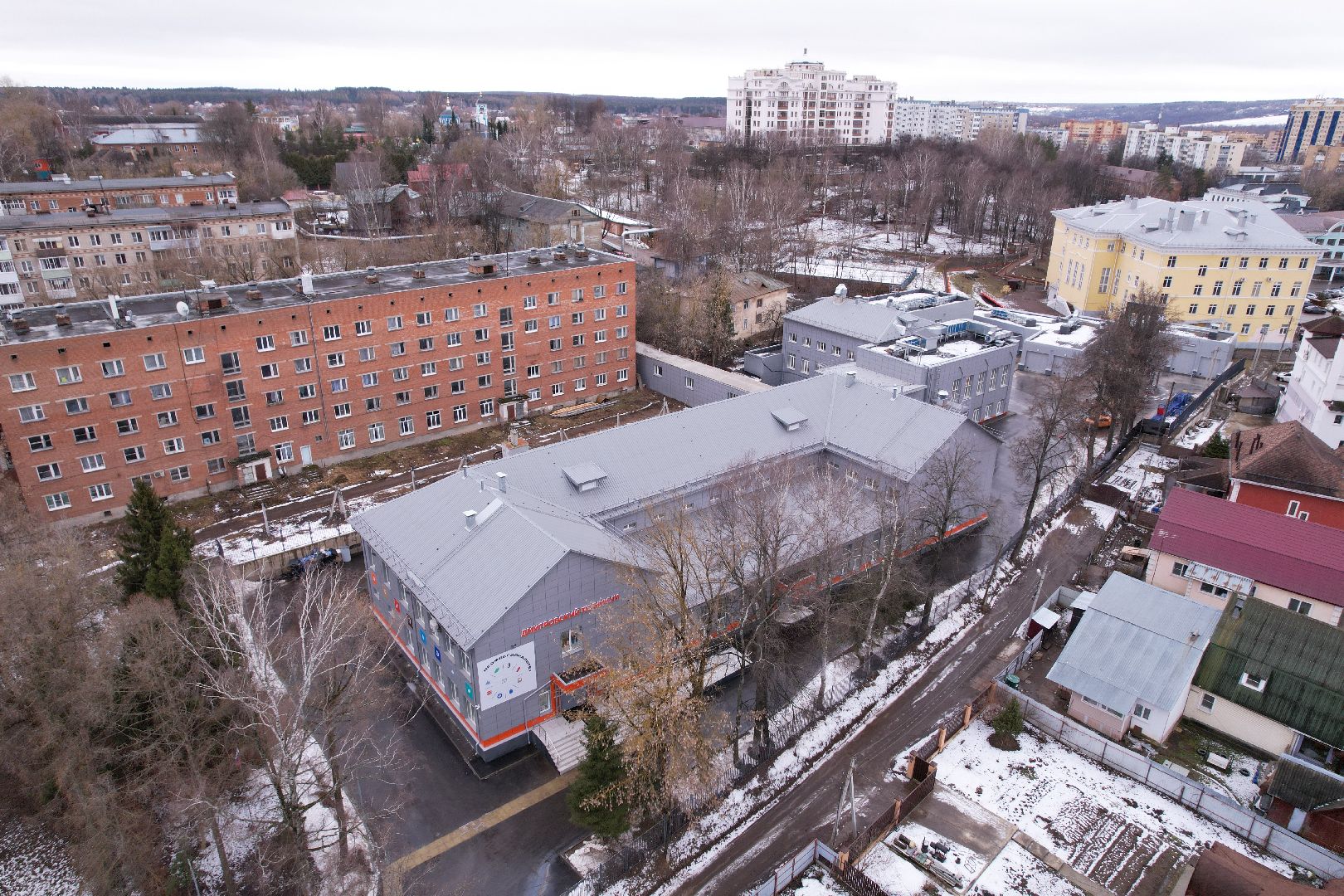 видео с коптера, дмитров, дмитровский техникум, бпла,