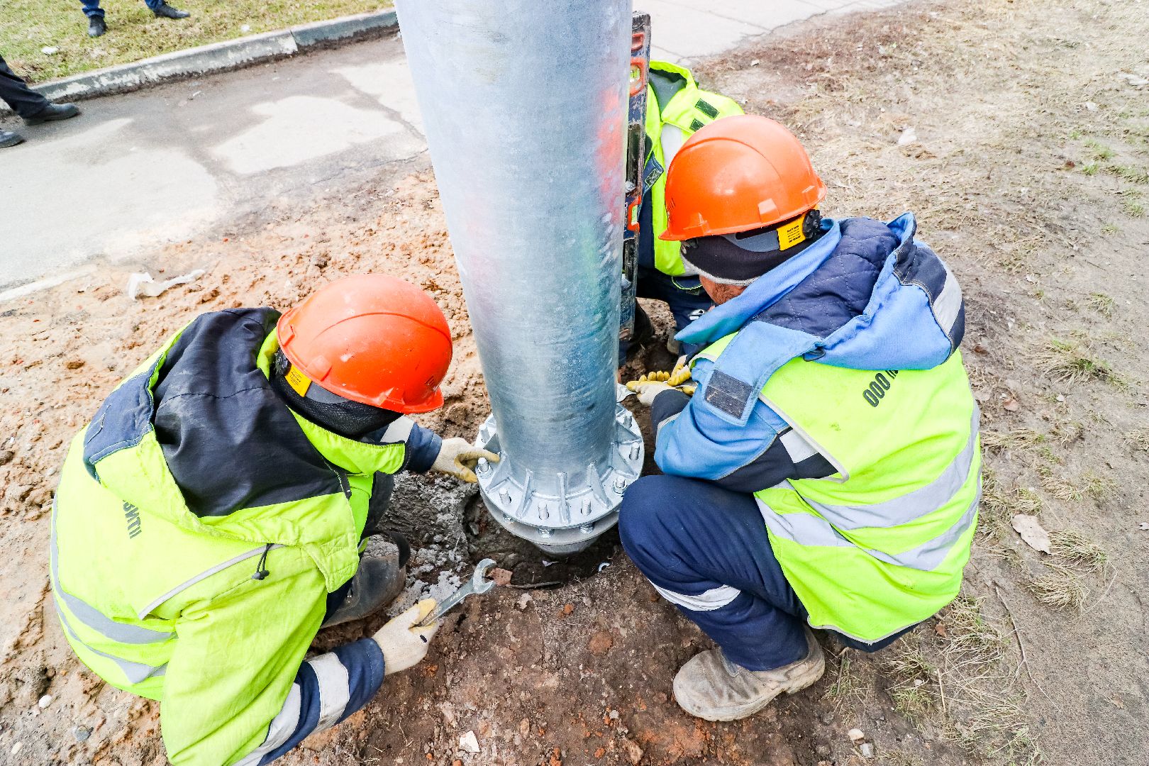 Клин, дороги, освещение дорог, безопасность дорожного движения,