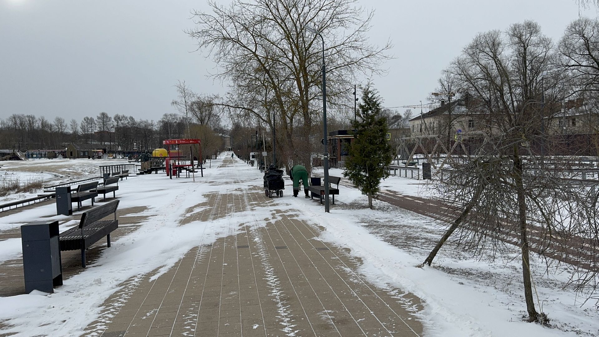 солнечногорск, уборка снега, коммунальная служба, снегопад, жители,