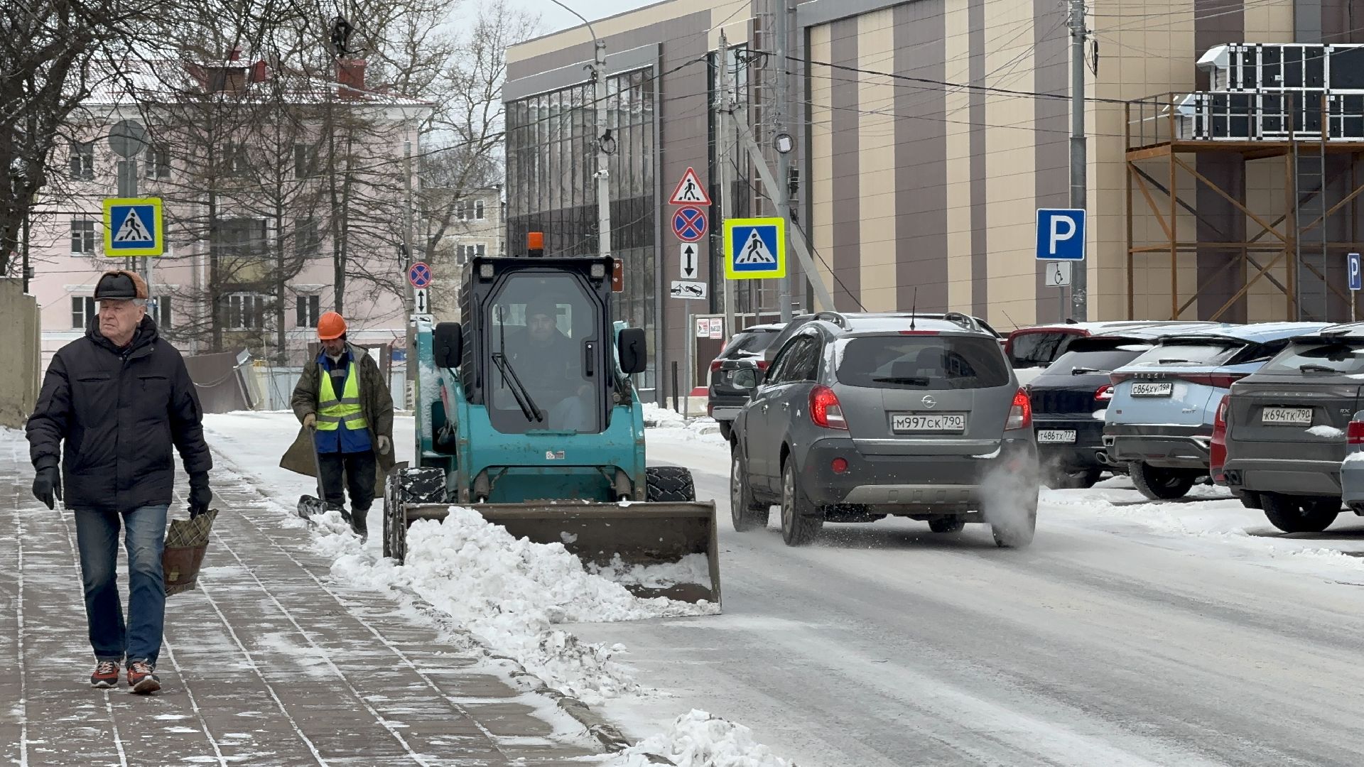 солнечногорск, уборка снега, коммунальная служба, снегопад, жители,