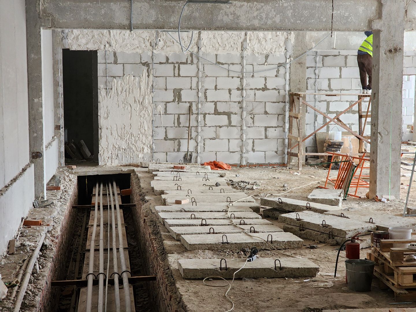 электроугли, строительство, школа, центр образования, дети, благоустройство,