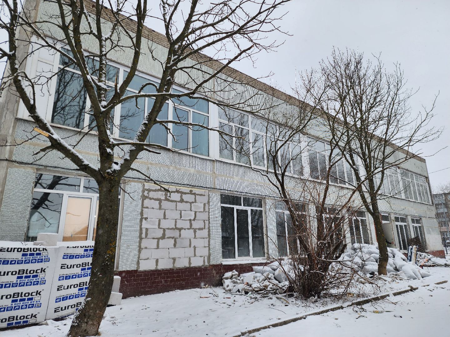 электроугли, строительство, школа, центр образования, дети, благоустройство,