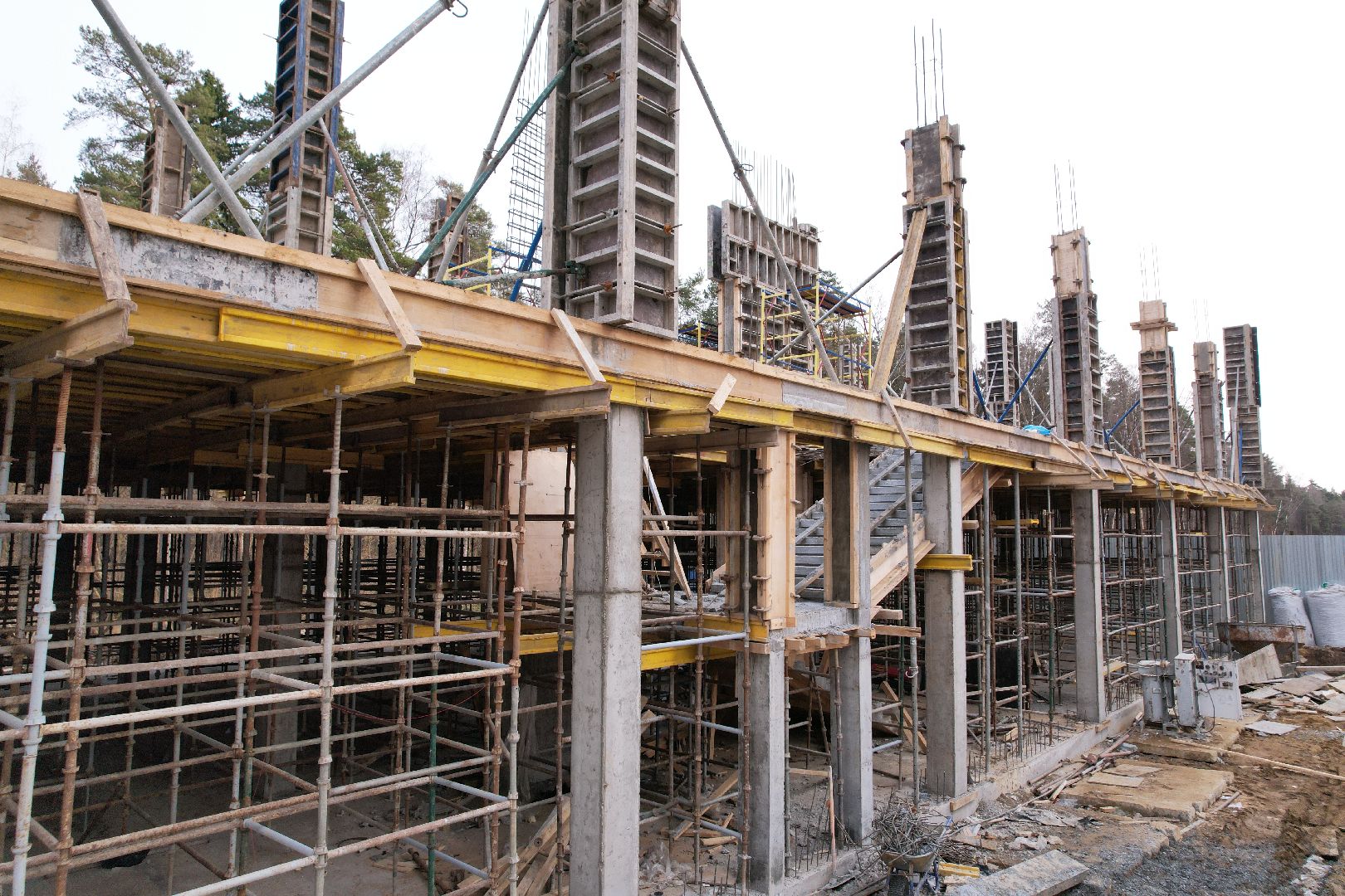 видео с коптера, боброво, ленинский городской округ, самовольная постройка,